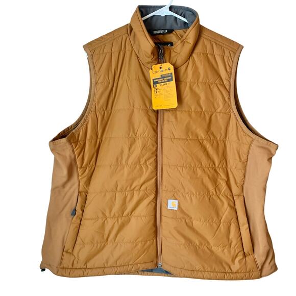Carhartt Women’s Vest 2X 20-22W Rain Defender Rugged Flex Lightweight Insulated - Picture 1 of 12